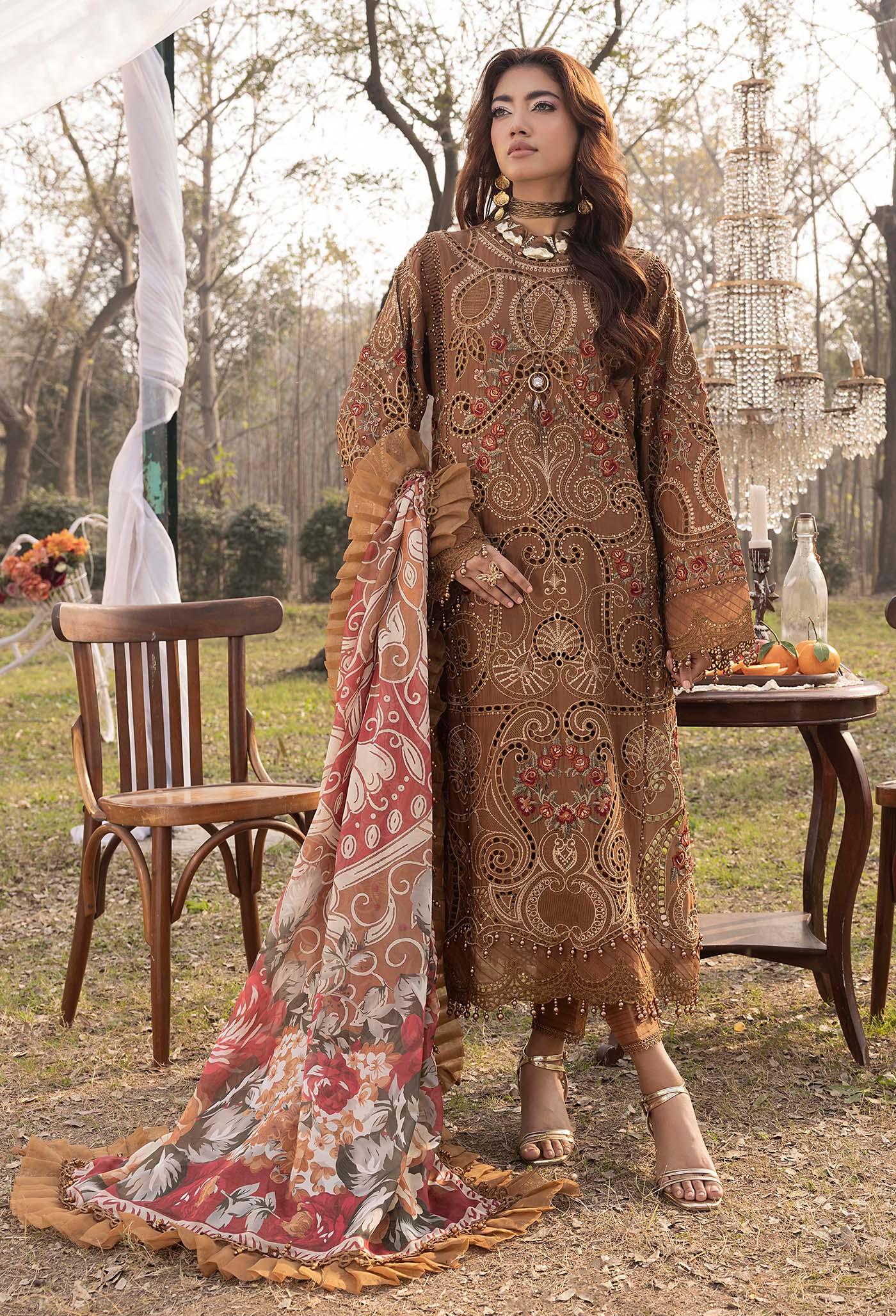 Adans Libas | BAZM-E-BAHAR | BAHAR 3784 - Aqsa Fabrics