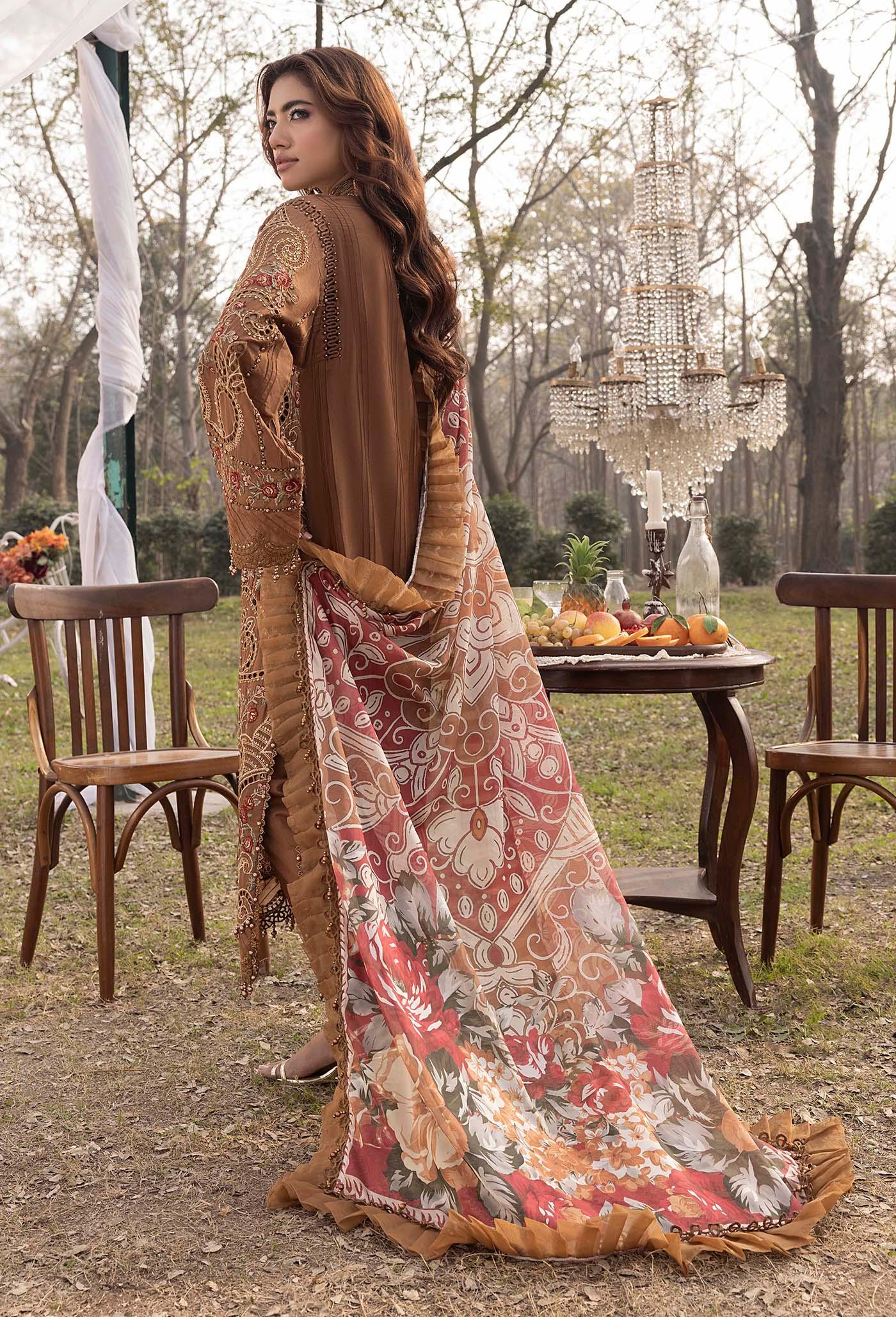 Adans Libas | BAZM-E-BAHAR | BAHAR 3784 - Aqsa Fabrics