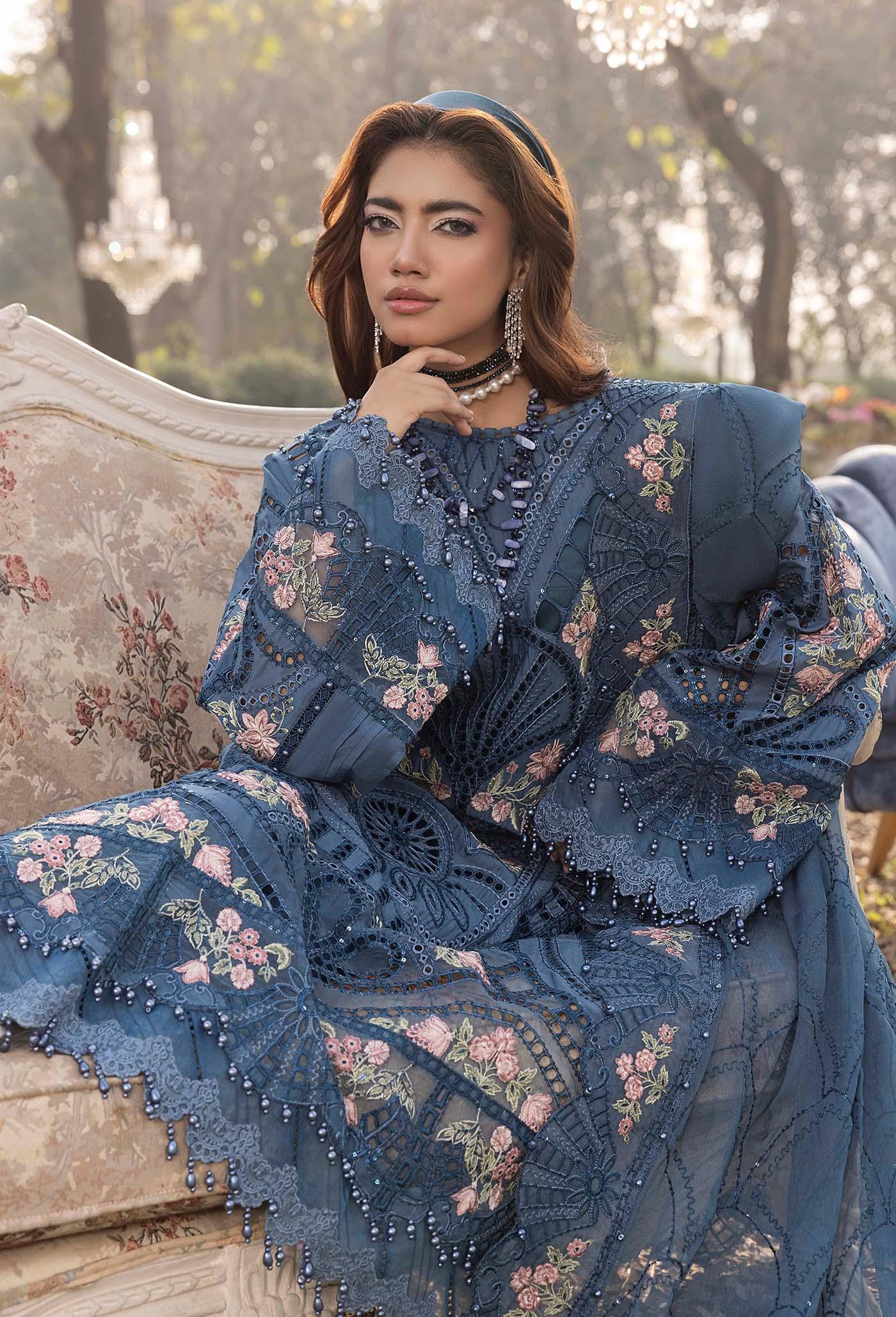 Adans Libas | BAZM-E-BAHAR | BAHAR 3786 - Aqsa Fabrics