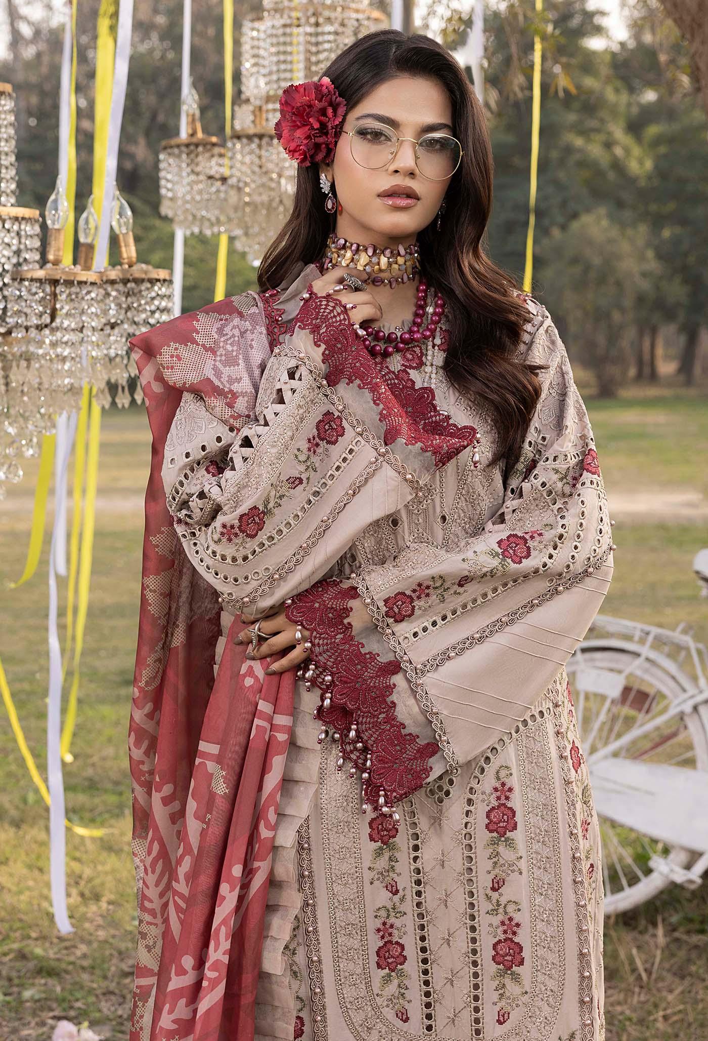 Adans Libas | BAZM-E-BAHAR | BAHAR 3787 - Aqsa Fabrics