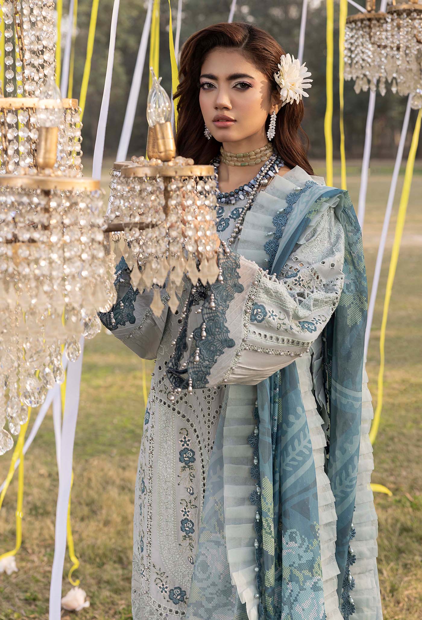 Adans Libas | BAZM-E-BAHAR | BAHAR 3788 - Aqsa Fabrics