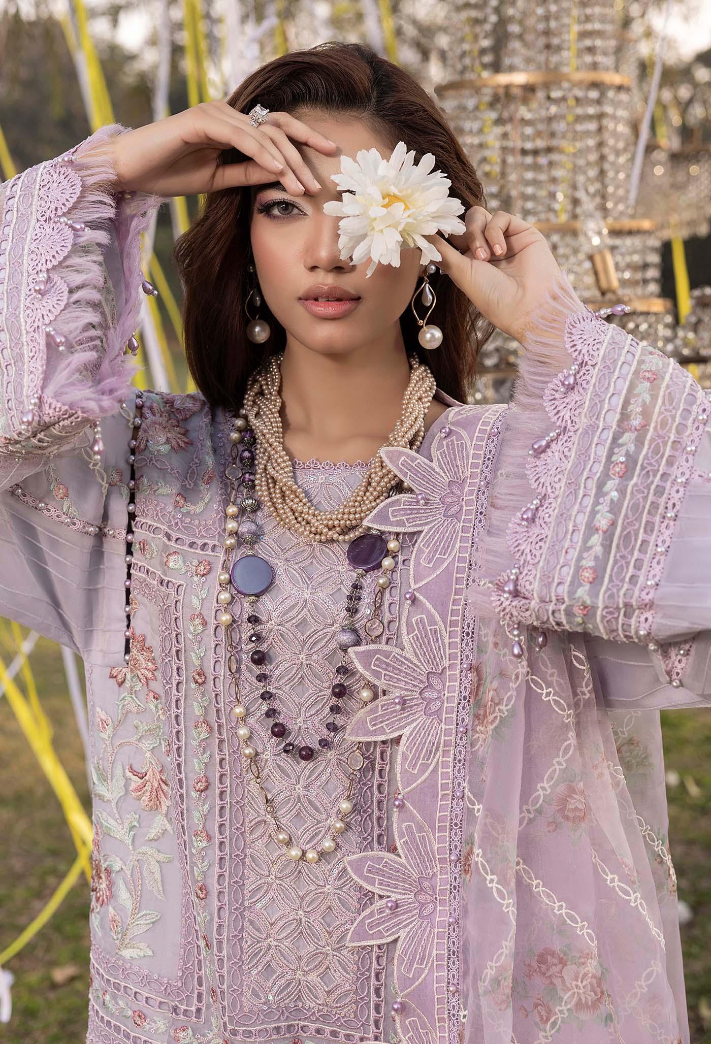 Adans Libas | BAZM-E-BAHAR | BAHAR 3789 - Aqsa Fabrics