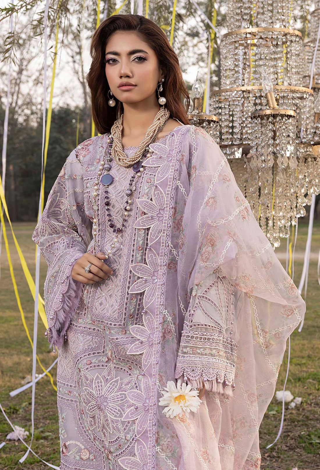 Adans Libas | BAZM-E-BAHAR | BAHAR 3789 - Aqsa Fabrics