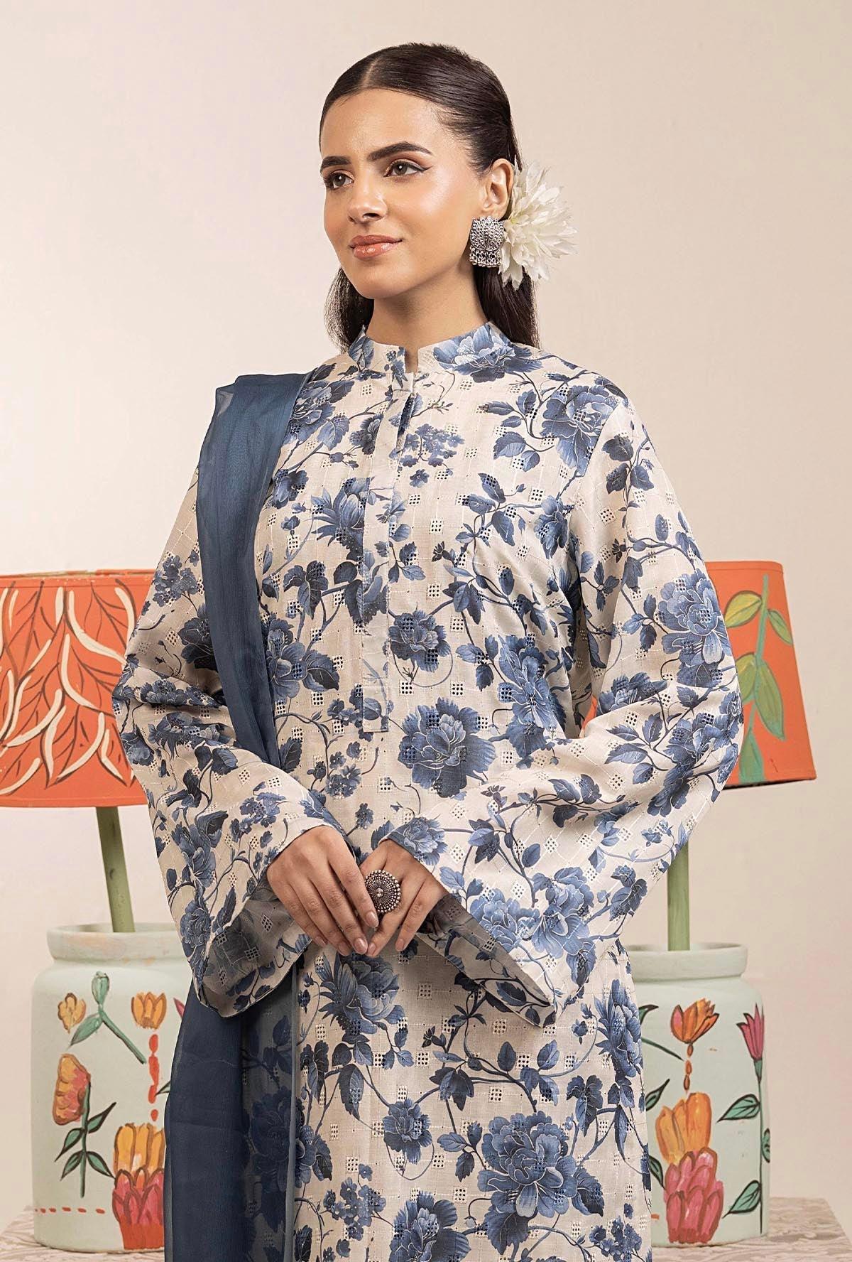Adans Libas | Basic Chikankari | 7702 - Aqsa Fabrics