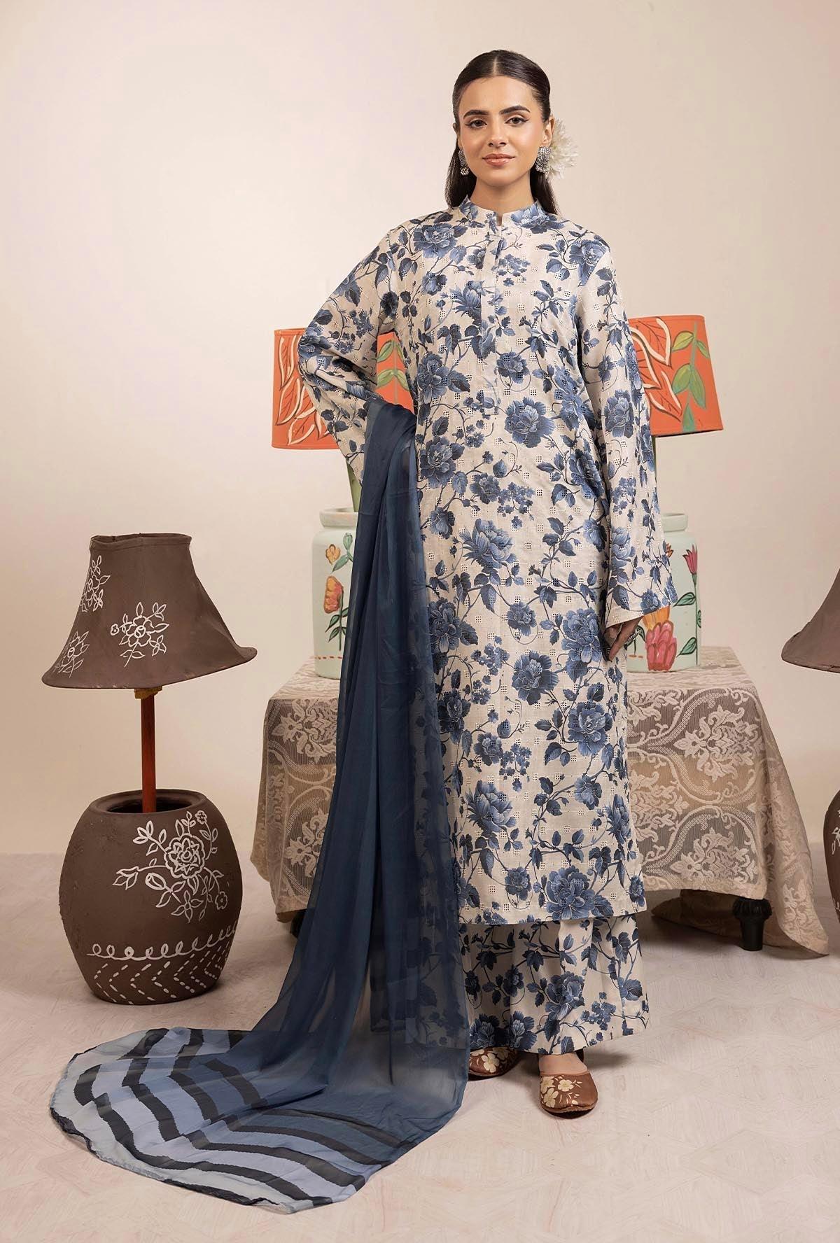 Adans Libas | Basic Chikankari | 7702 - Aqsa Fabrics