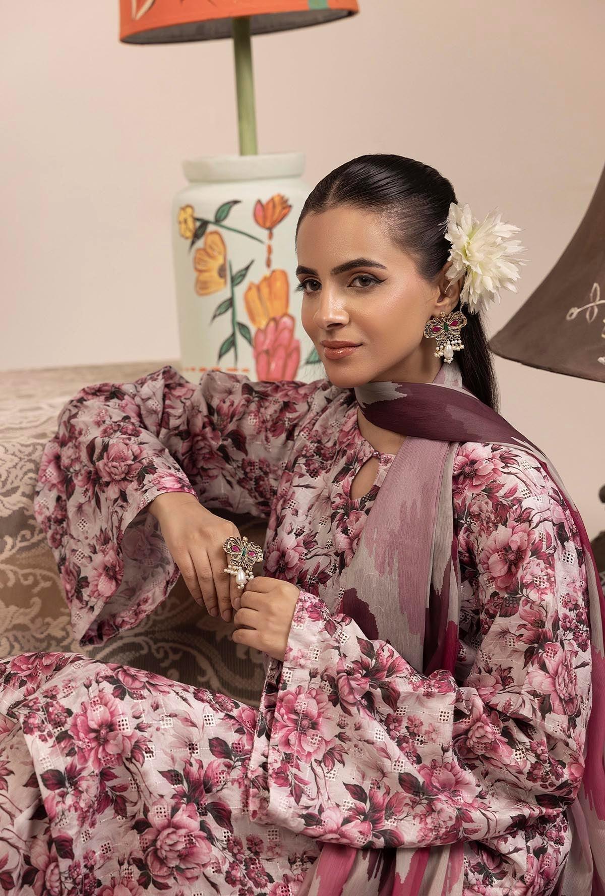 Adans Libas | Basic Chikankari | 7701 - Aqsa Fabrics