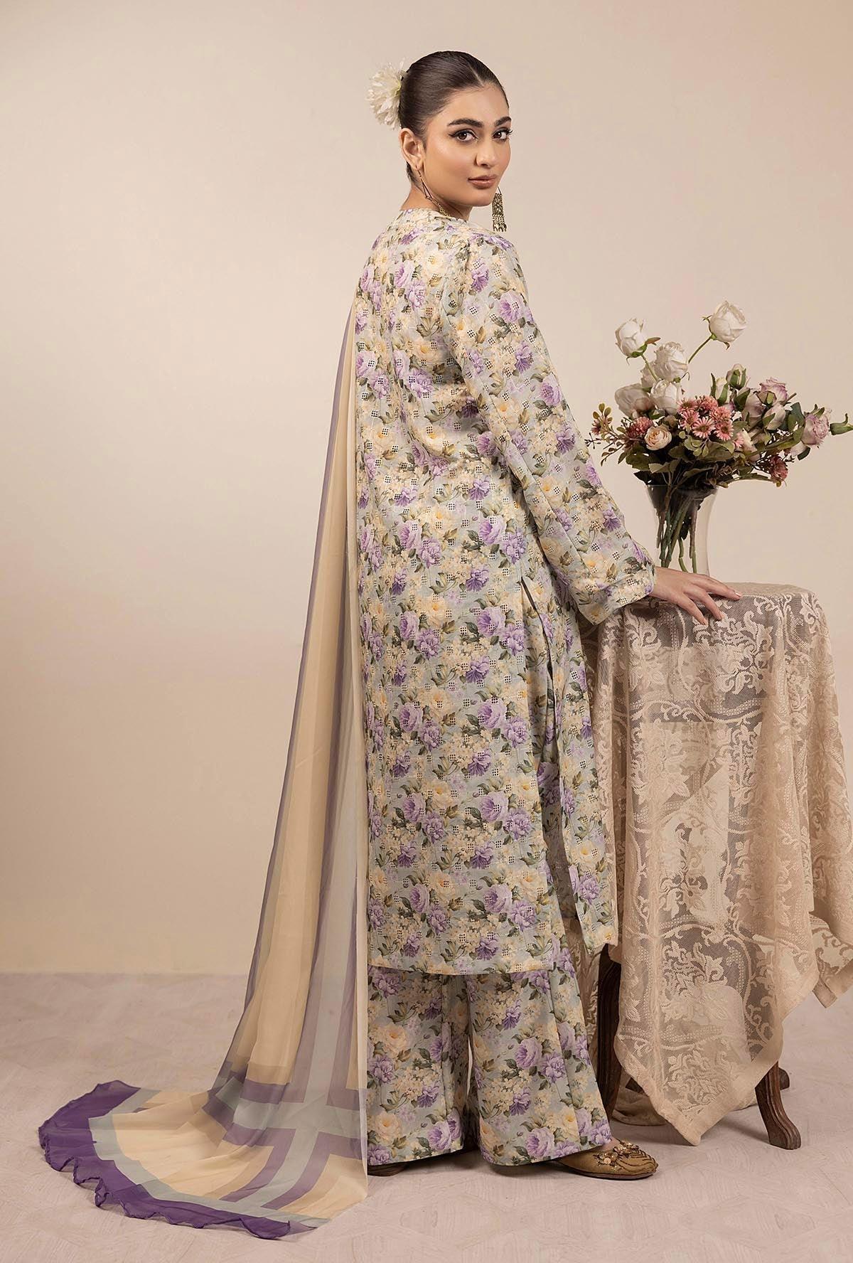 Adans Libas | Basic Chikankari | 7706 - Aqsa Fabrics