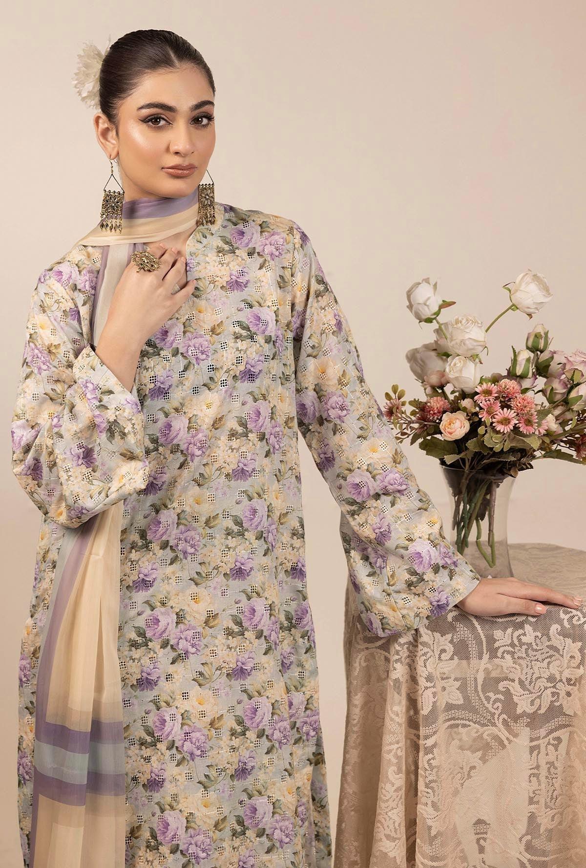 Adans Libas | Basic Chikankari | 7706 - Aqsa Fabrics