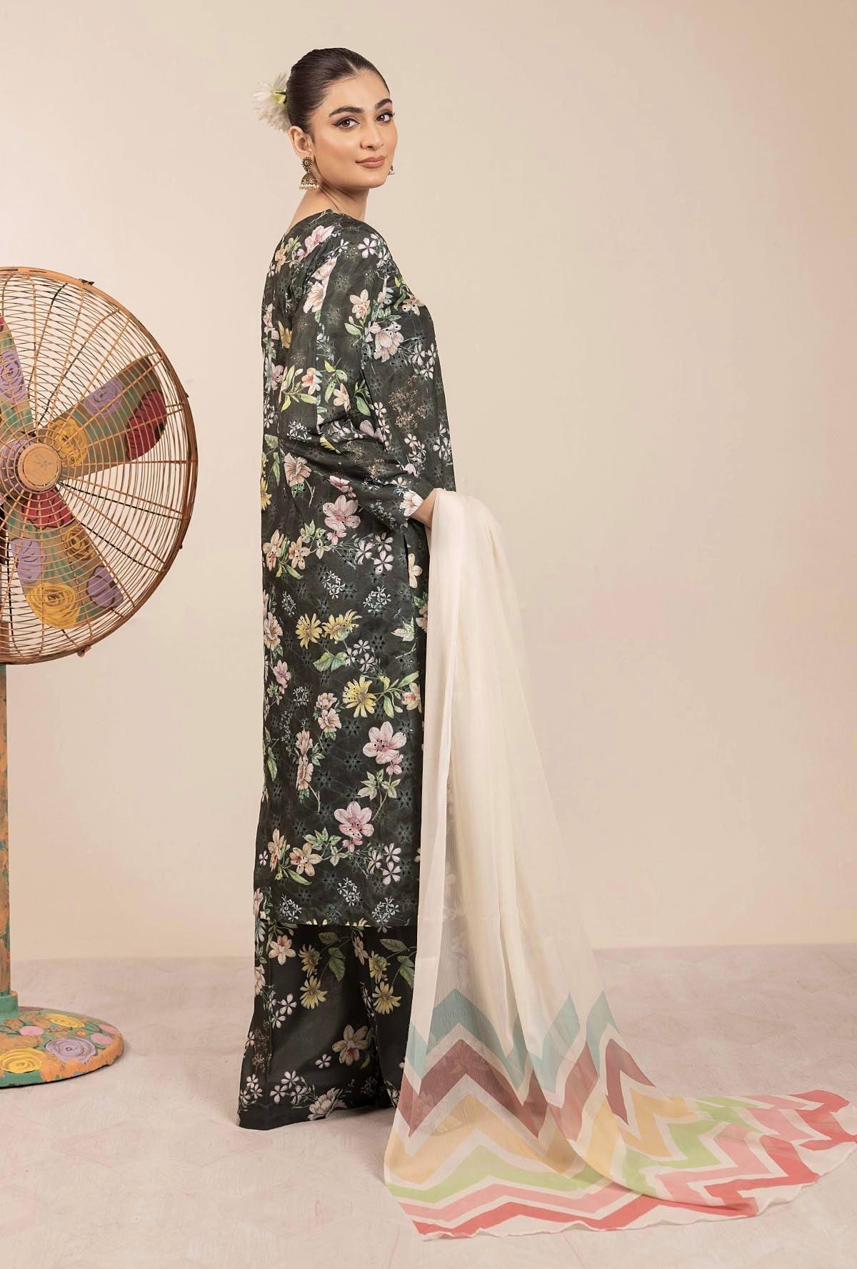 Adans Libas | Basic Chikankari |  7707 - Aqsa Fabrics