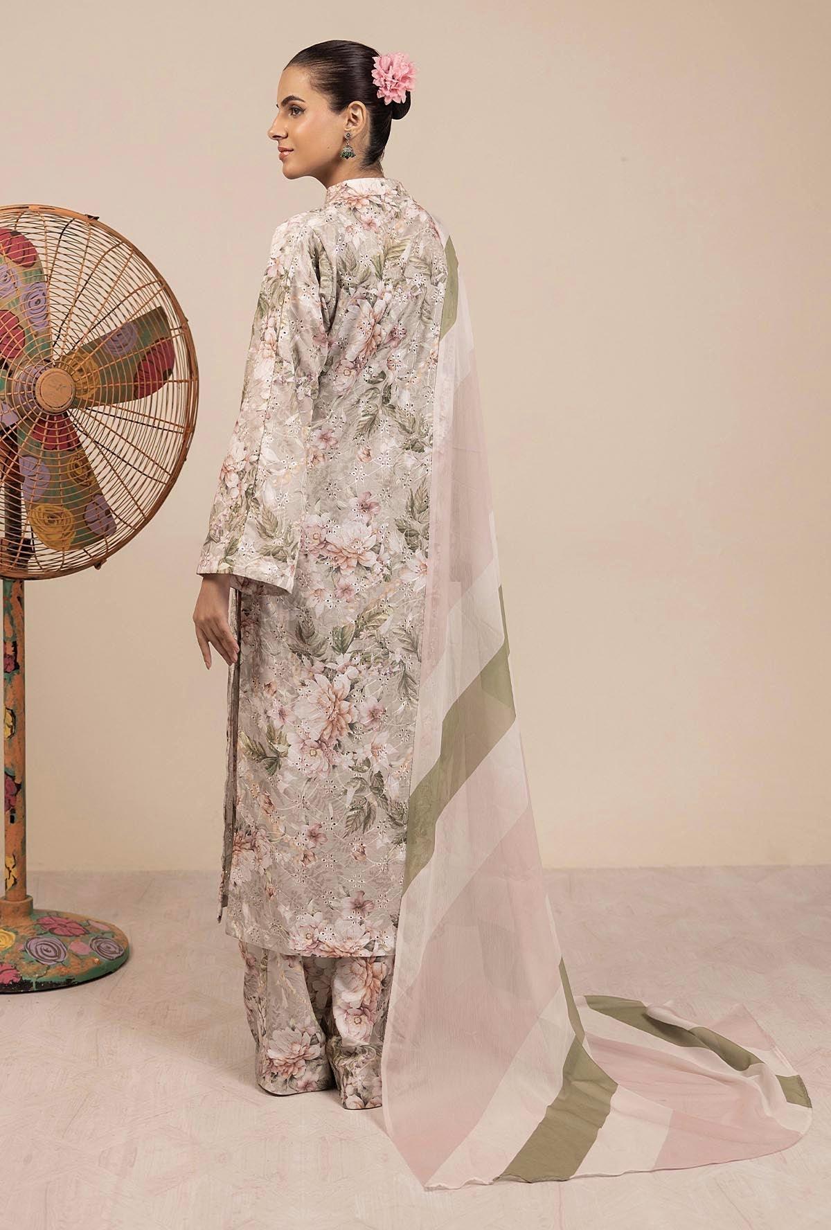 Adans Libas | Basic Chikankari |  7708 - Aqsa Fabrics