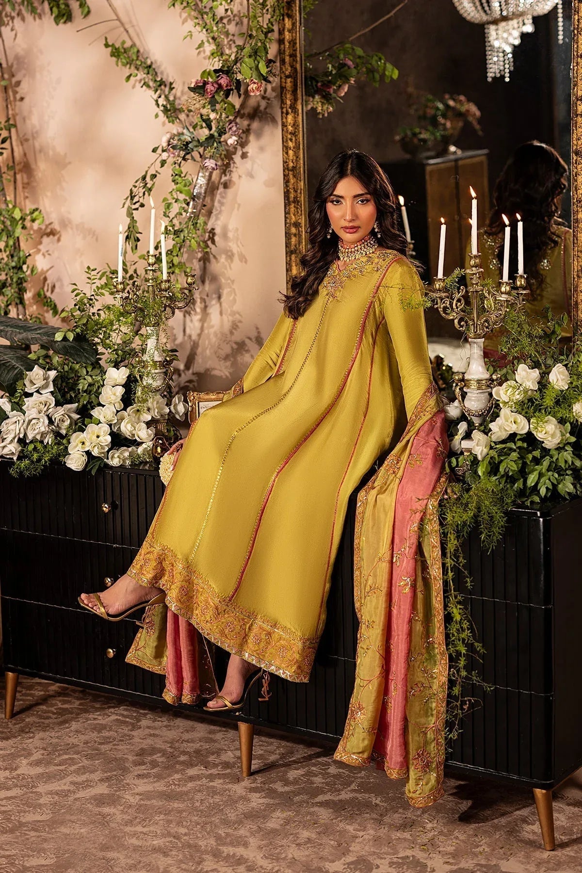 Mina Kashif | Loona Lawn 25 | Topaz - Aqsa Fabrics