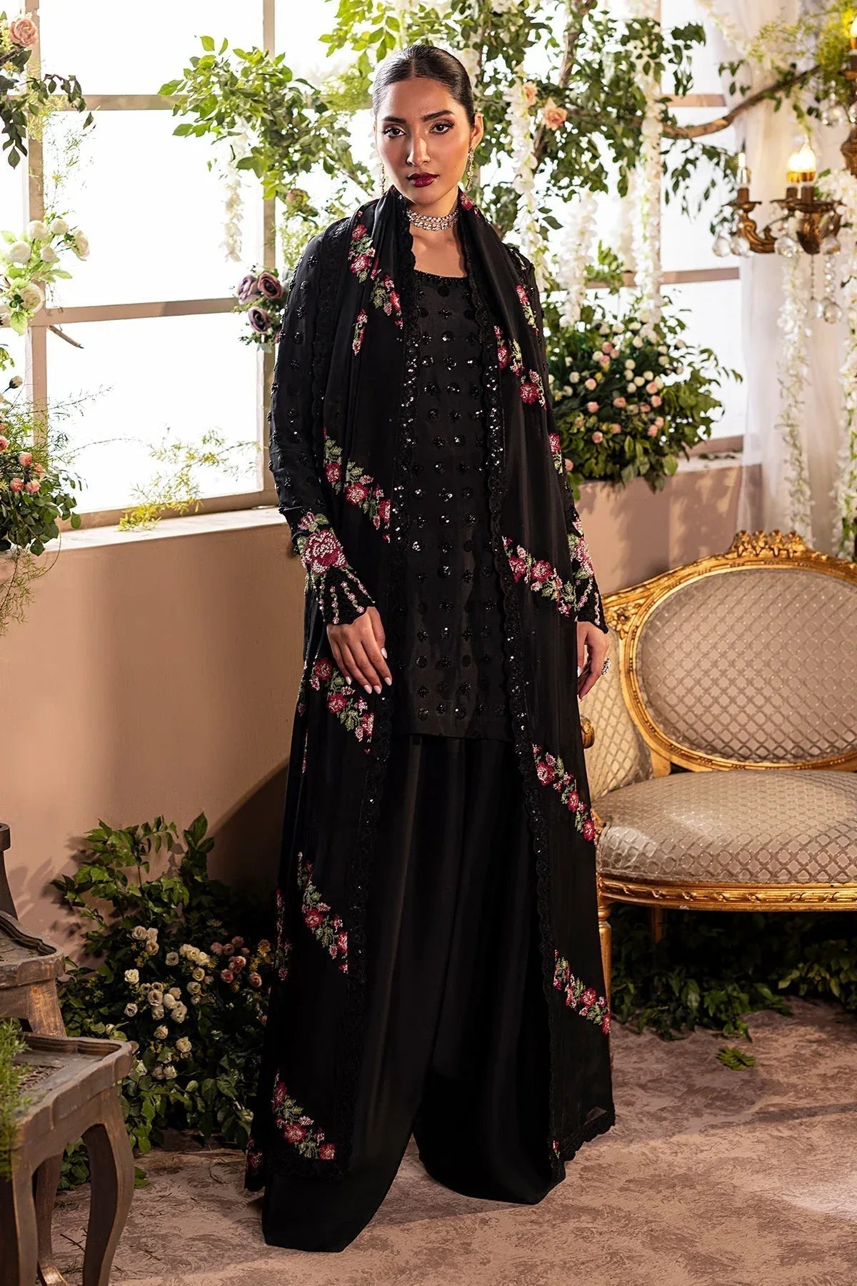 Mina Kashif | Loona Lawn 25 | Opal - Aqsa Fabrics