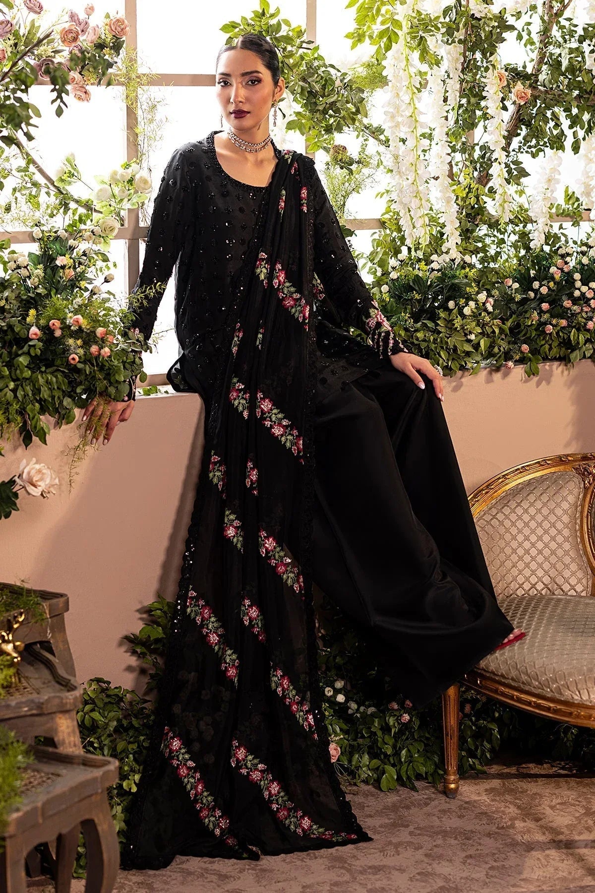 Mina Kashif | Loona Lawn 25 | Opal - Aqsa Fabrics