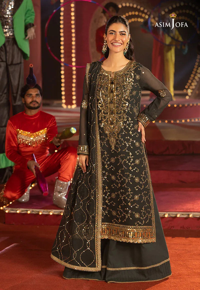Asim Jofa | Festive Collection 25 | AJLLF-02 - Aqsa Fabrics