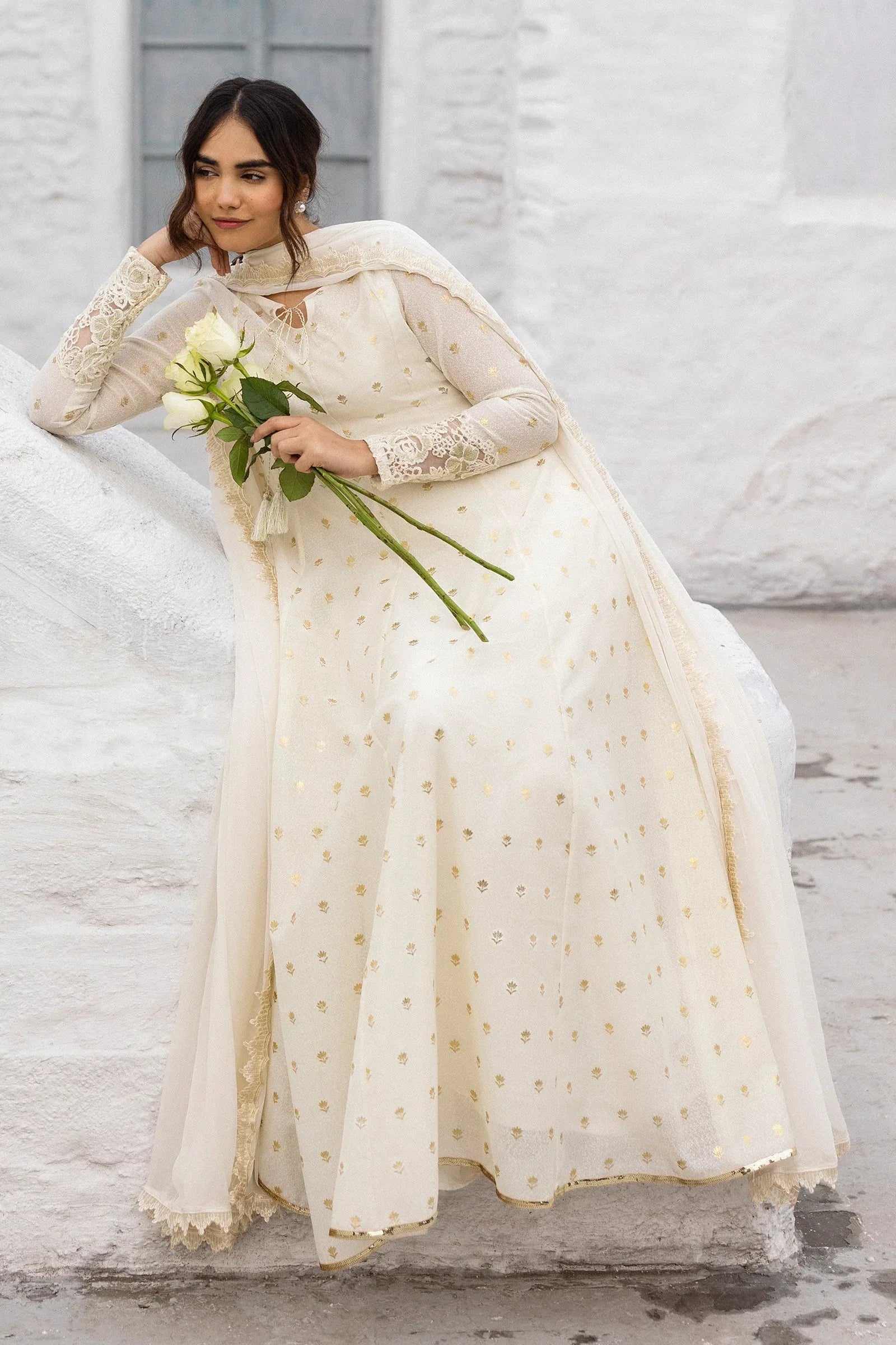 Erum Khan | Ramadan Edition | Hoor - Aqsa Fabrics