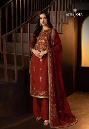 Asim Jofa | Festive Collection 25 | AJLLF-18 - Aqsa Fabrics