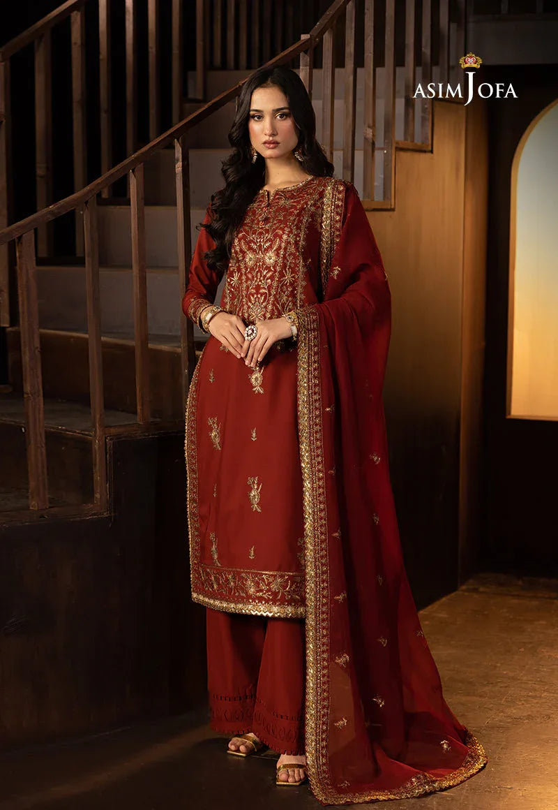 Asim Jofa | Festive Collection 25 | AJLLF-18 - Aqsa Fabrics