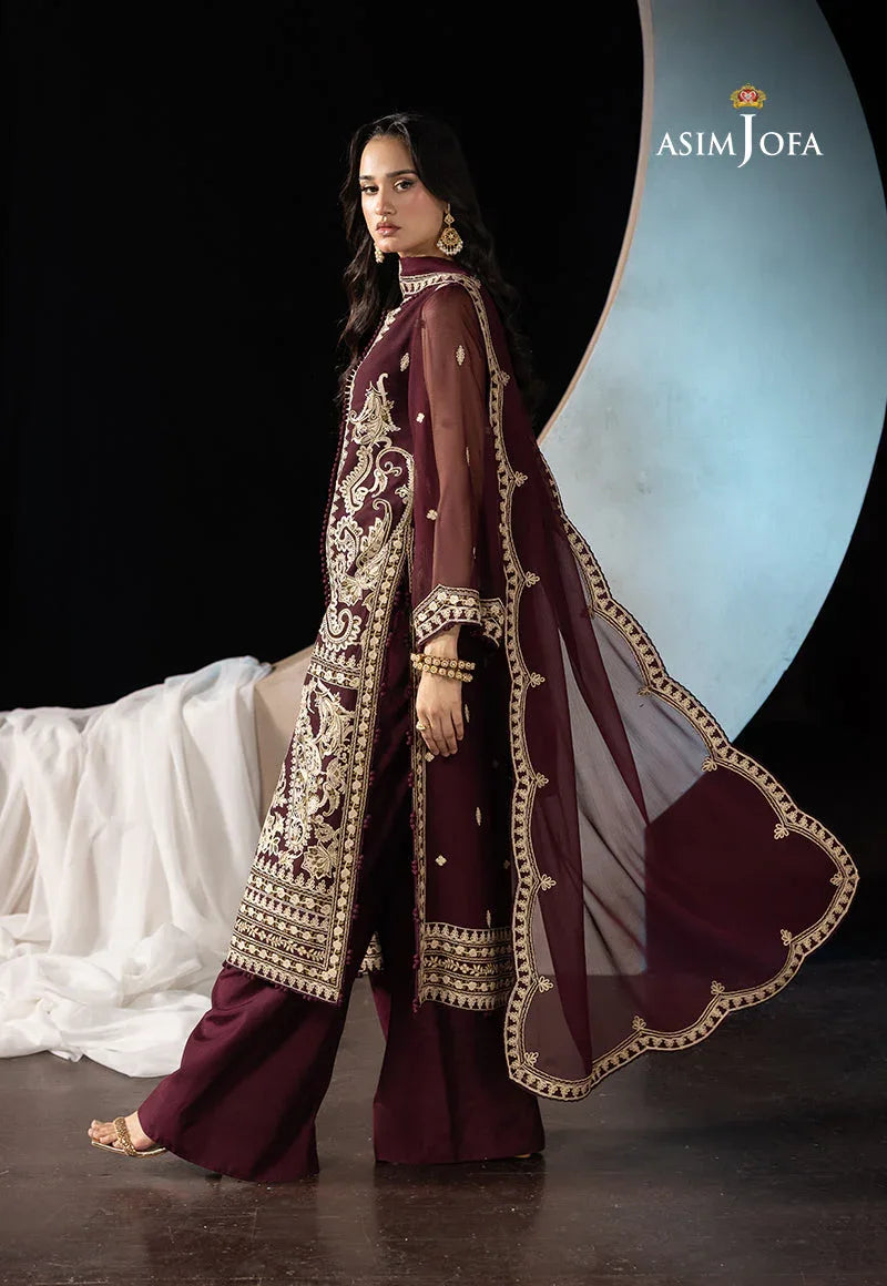 Asim Jofa | Festive Collection 25 | AJLLF-19 - Aqsa Fabrics