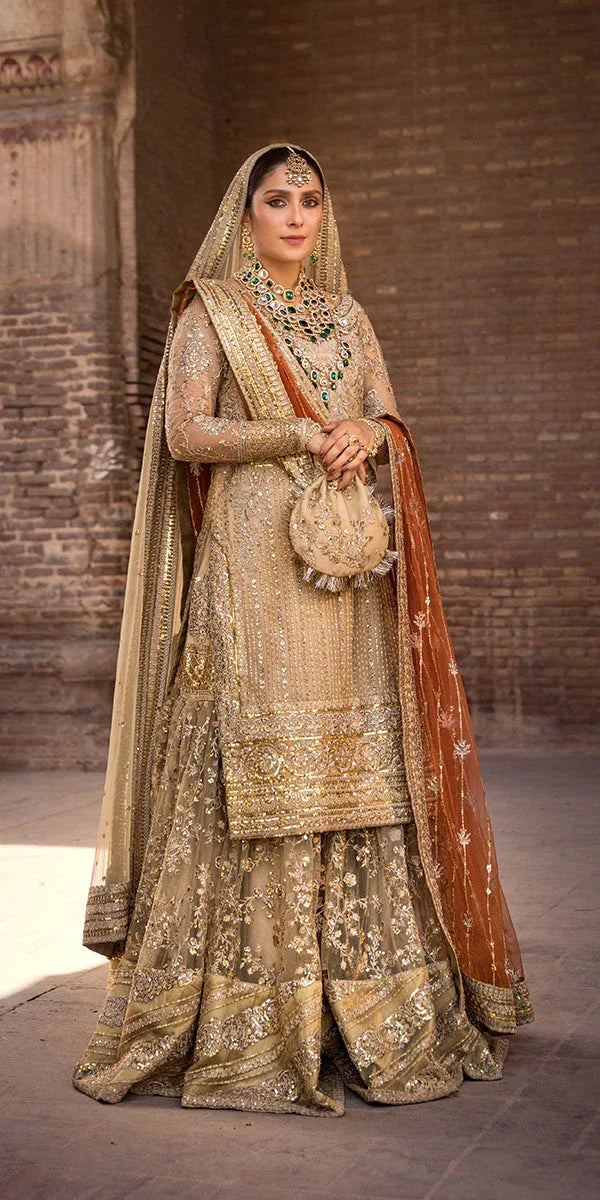 Erum Khan | Jahan Wedding Formals | FARIDA - Aqsa Fabrics