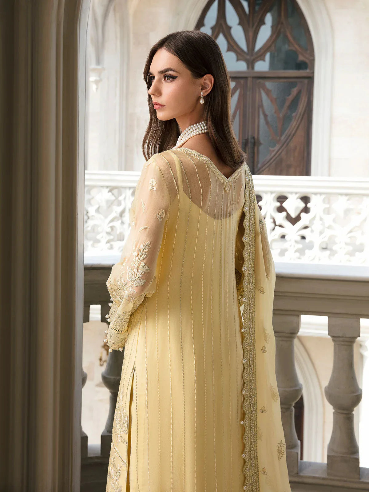Gulaal | Embroidered Chiffon | SAHAR 04 - Aqsa Fabrics