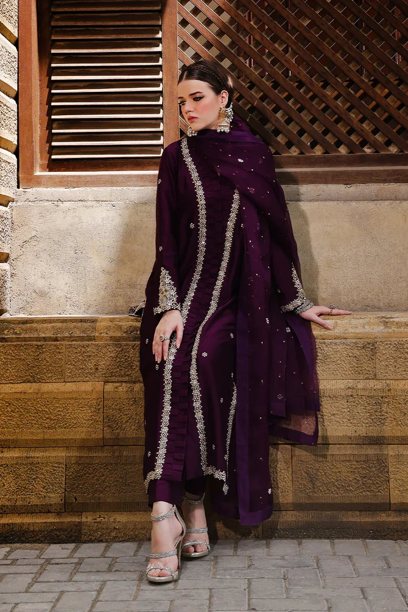 Mona Imran | Dilzaib Formals | Haya - Aqsa Fabrics