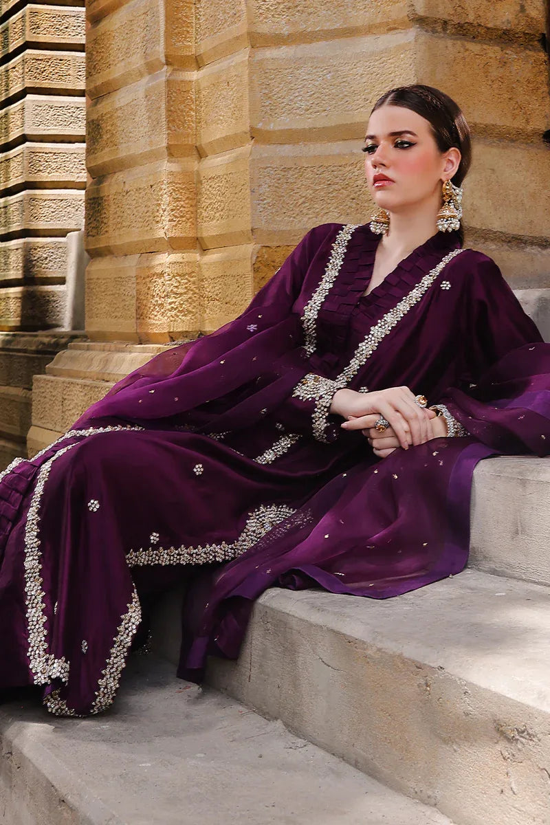 Mona Imran | Dilzaib Formals | Haya - Aqsa Fabrics
