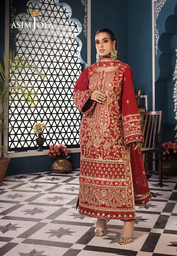 Asim Jofa | Fasana e Ishq Eid Luxury Lawn | AJFI-10 - Aqsa Fabrics