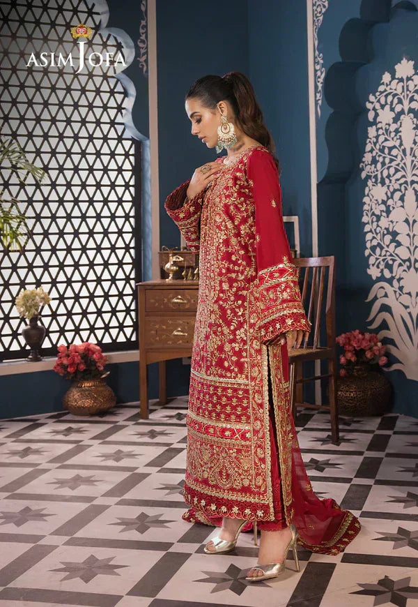 Asim Jofa | Fasana e Ishq Eid Luxury Lawn | AJFI-10 - Aqsa Fabrics