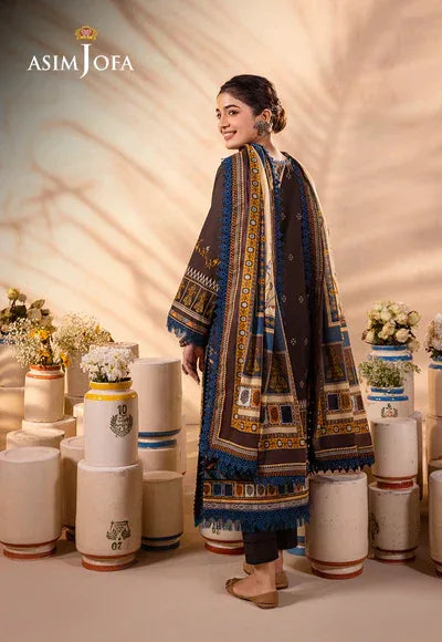 Asim Jofa | Prints Essentials | AJUB-18 - Aqsa Fabrics