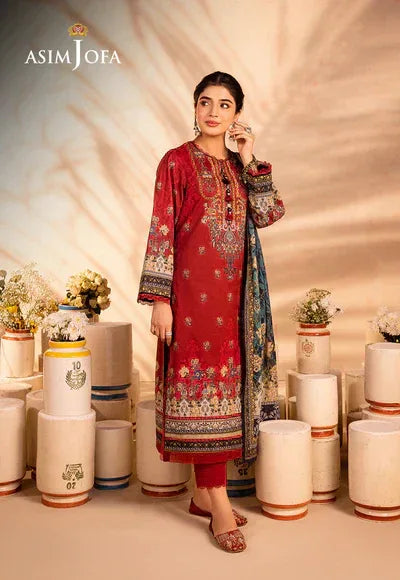 Asim Jofa | Prints Essentials | AJUB-02 - Aqsa Fabrics
