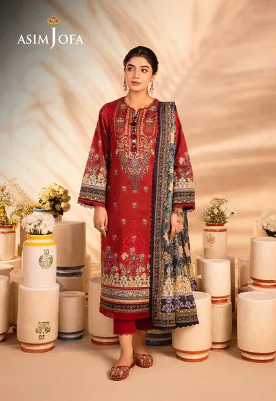 Asim Jofa | Prints Essentials | AJUB-02 - Aqsa Fabrics