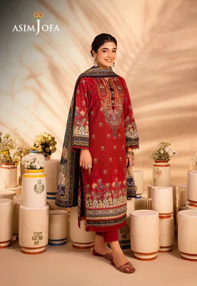 Asim Jofa | Prints Essentials | AJUB-02 - Aqsa Fabrics