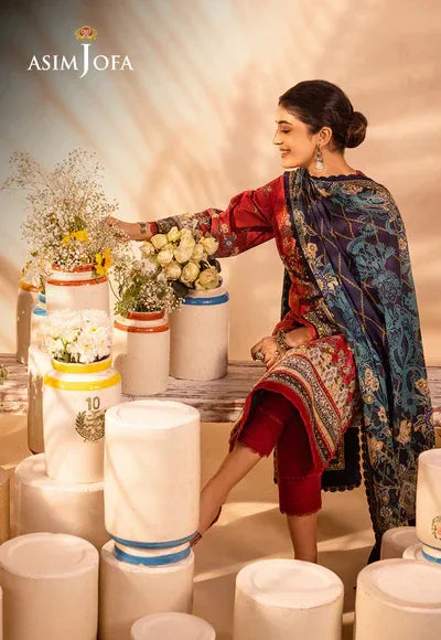 Asim Jofa | Prints Essentials | AJUB-02 - Aqsa Fabrics