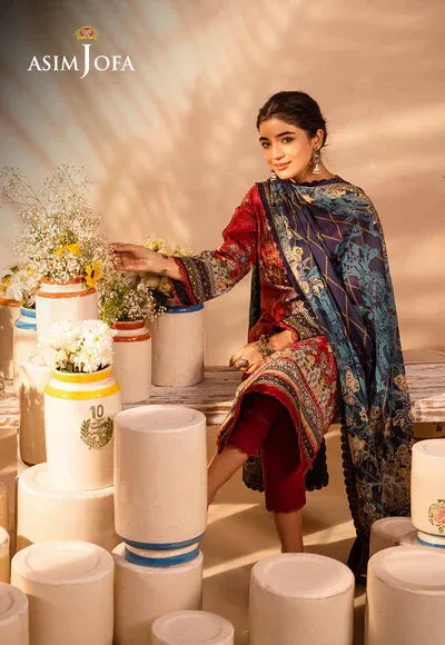 Asim Jofa | Prints Essentials | AJUB-02 - Aqsa Fabrics