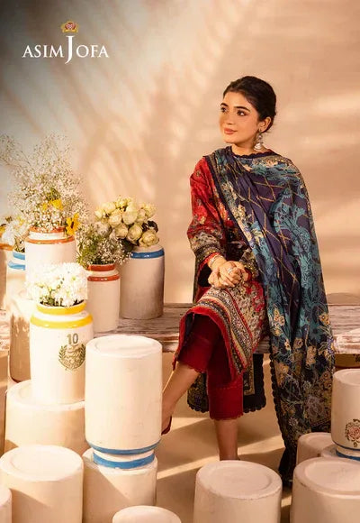 Asim Jofa | Prints Essentials | AJUB-02 - Aqsa Fabrics