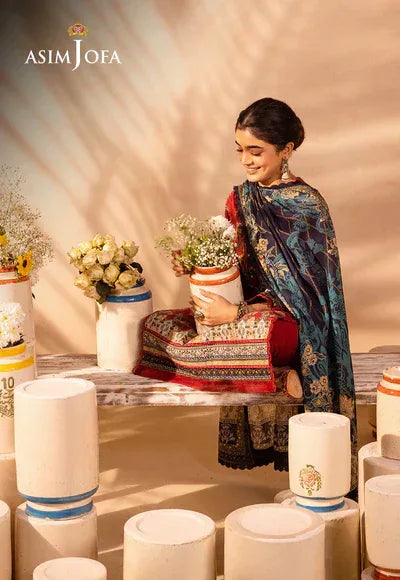 Asim Jofa | Prints Essentials | AJUB-02 - Aqsa Fabrics