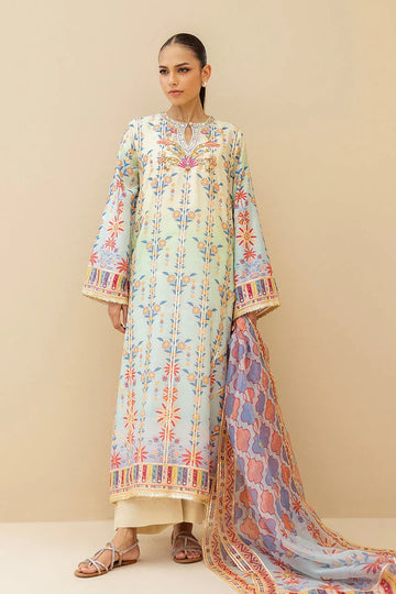 Sania Maskatiya | Samara Luxe 25 | Zayen (B) - Aqsa Fabrics