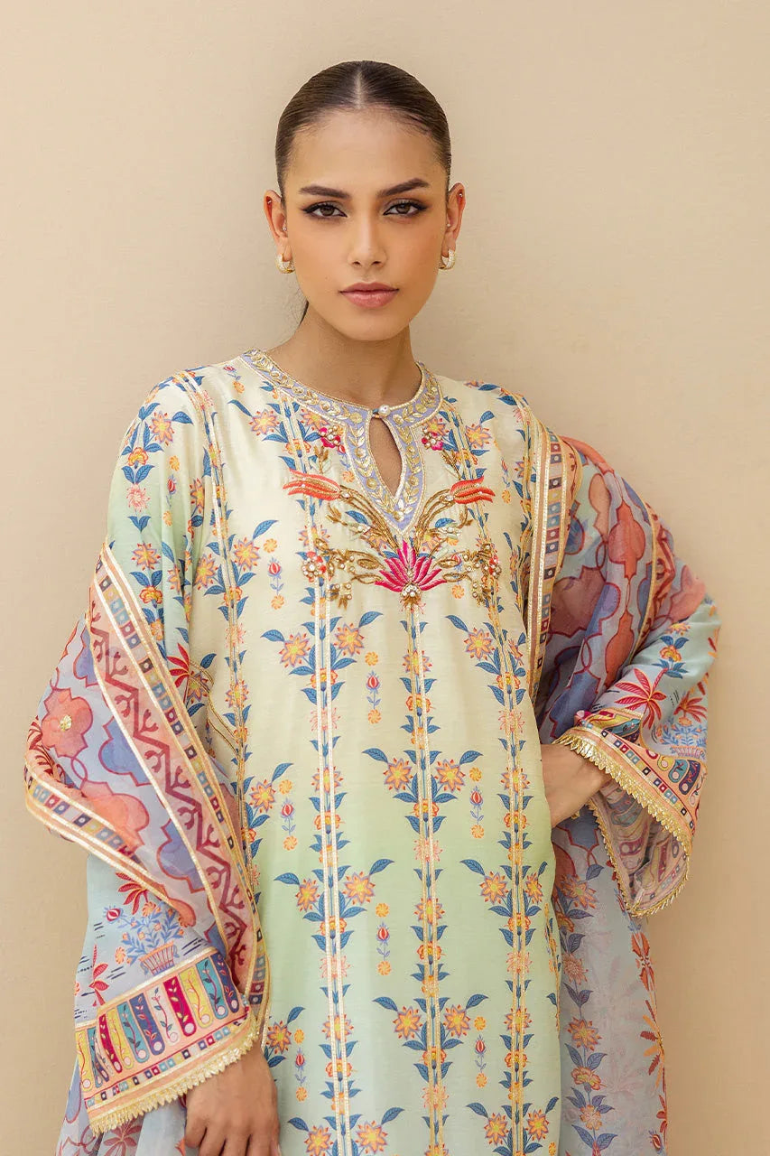 Sania Maskatiya | Samara Luxe 25 | Zayen (B) - Aqsa Fabrics