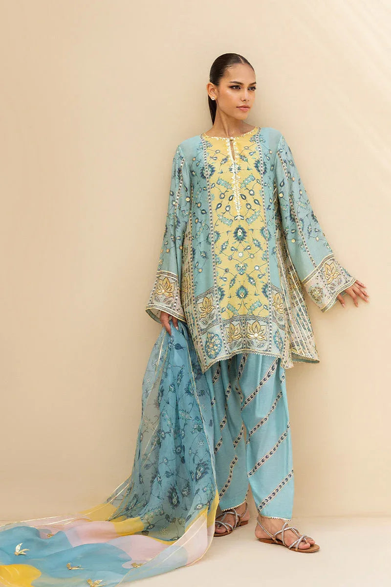 Sania Maskatiya | Mirra Luxury Pret 25 | Aiva (B) - Aqsa Fabrics