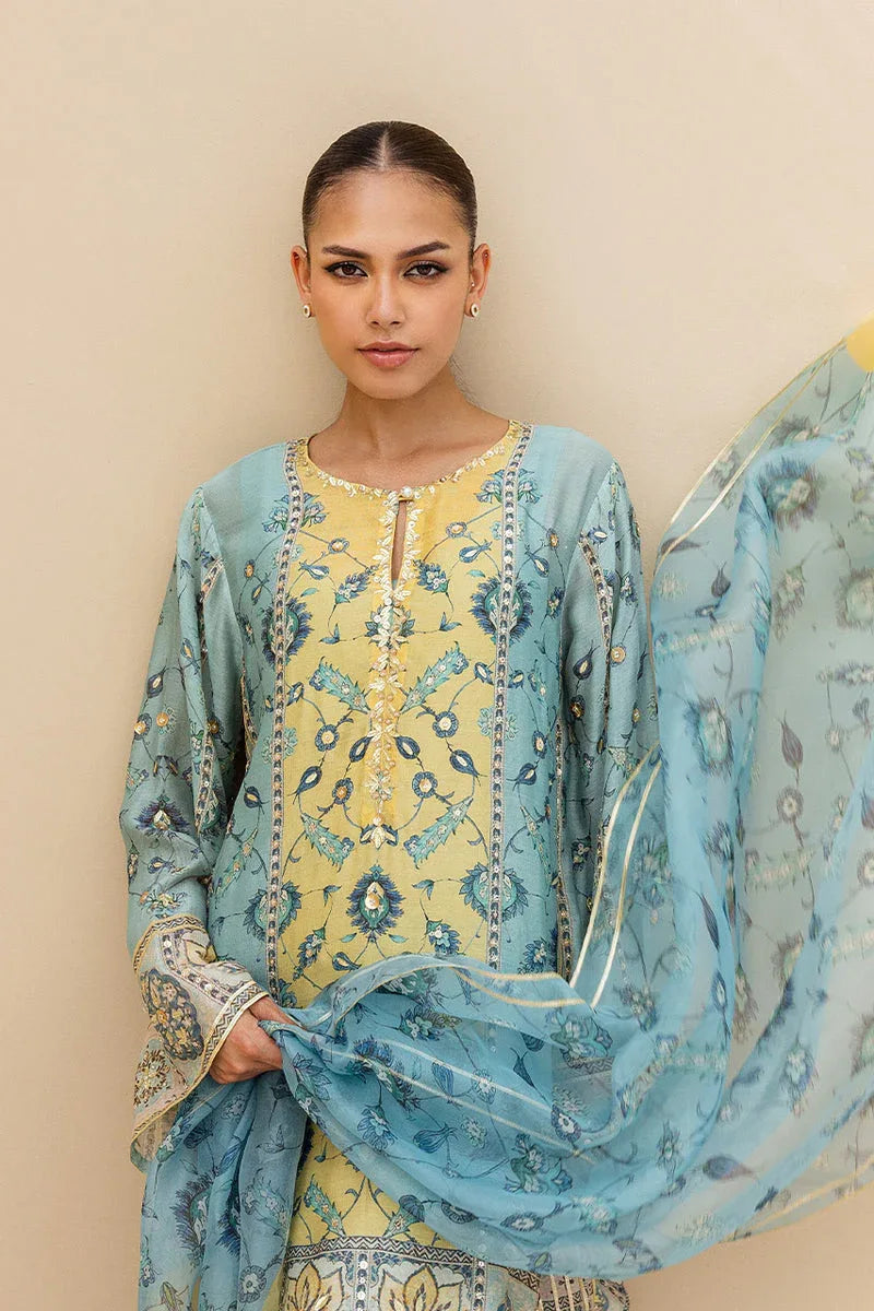 Sania Maskatiya | Mirra Luxury Pret 25 | Aiva (B) - Aqsa Fabrics