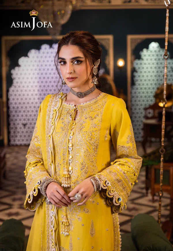Asim Jofa | Fasana e Ishq Eid Luxury Lawn | AJFI-29 - Aqsa Fabrics