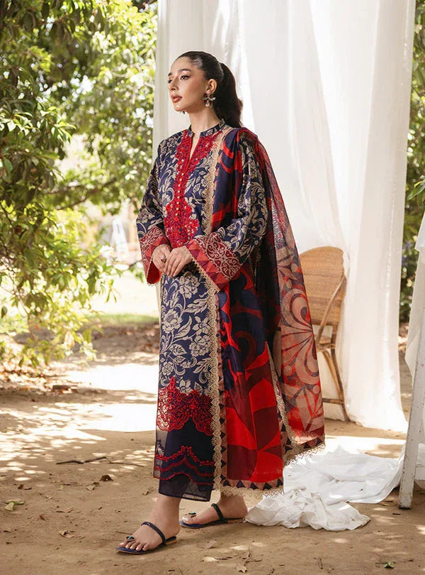 Zainab Chottani | Tahra Lawn 24 | TAMARA - D 7A - Aqsa Fabrics