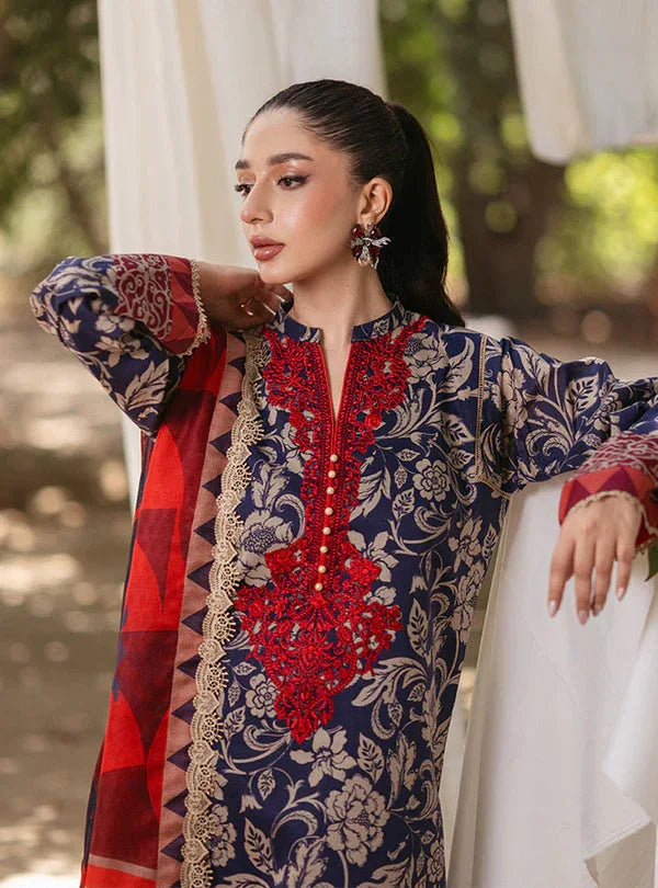 Zainab Chottani | Tahra Lawn 24 | TAMARA - D 7A - Aqsa Fabrics