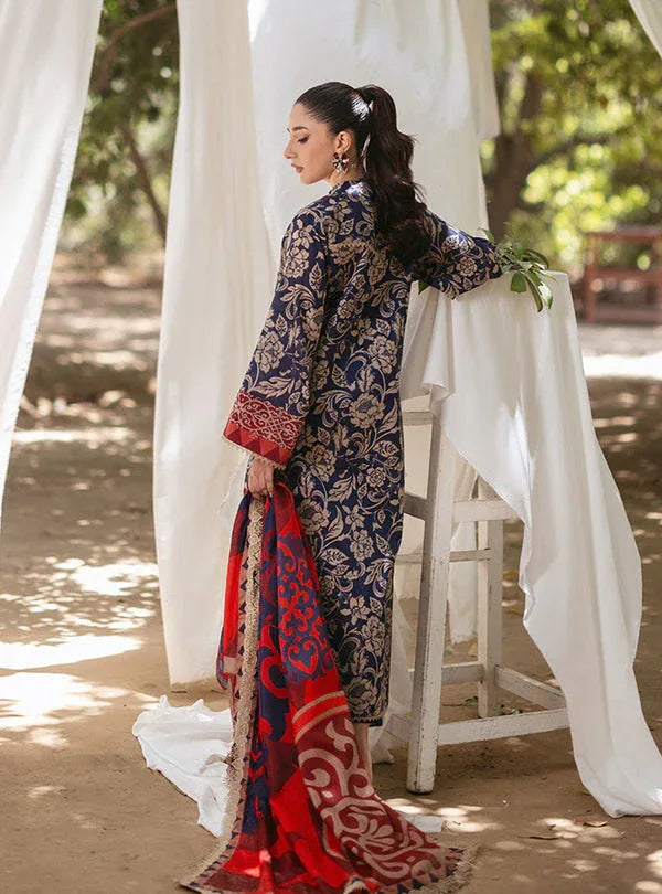 Zainab Chottani | Tahra Lawn 24 | TAMARA - D 7A - Aqsa Fabrics