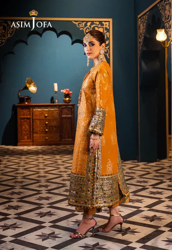 Asim Jofa | Fasana e Ishq Eid Luxury Lawn | AJFI-26 - Aqsa Fabrics
