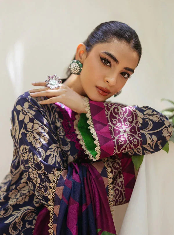 Zainab Chottani | Tahra Lawn 24 | TAMARA - D 7B - Aqsa Fabrics