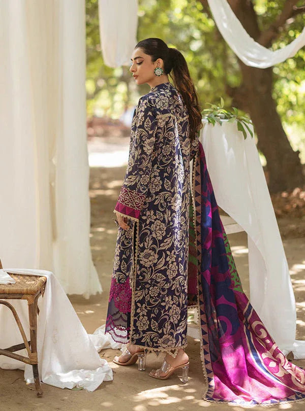 Zainab Chottani | Tahra Lawn 24 | TAMARA - D 7B - Aqsa Fabrics