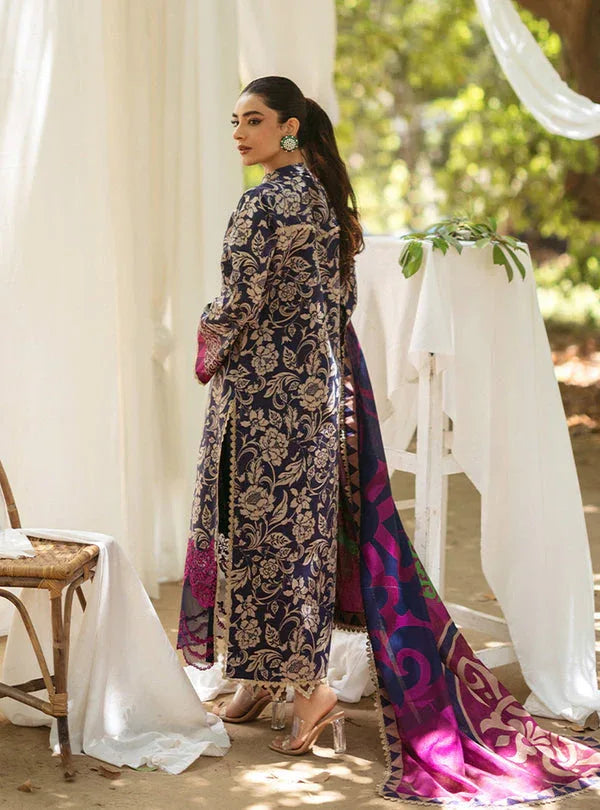 Zainab Chottani | Tahra Lawn 24 | TAMARA - D 7B - Aqsa Fabrics