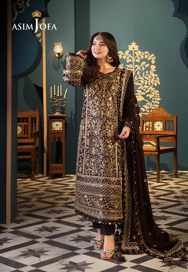 Asim Jofa | Fasana e Ishq Eid Luxury Lawn | AJFI-04 - Aqsa Fabrics