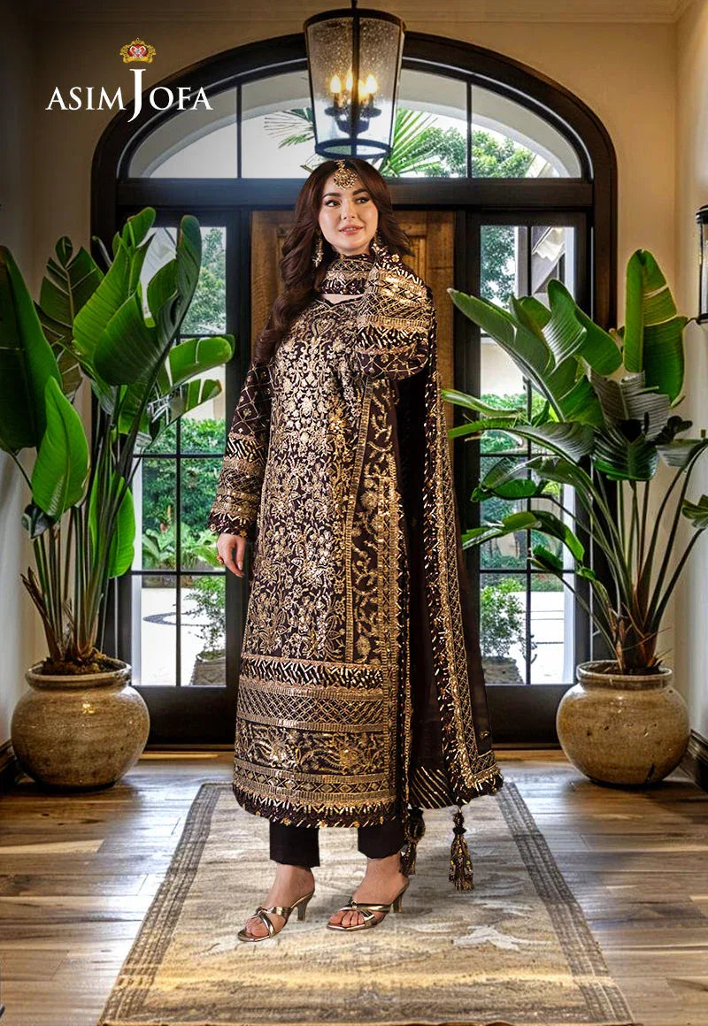 Asim Jofa | Cambric Colection 24| AJFILE-04 - Aqsa Fabrics